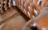 Sterling Antique Leather Chesterfield