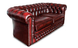 Sterling Antique Leather Chesterfield