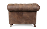 Bertie Vintage Leather Chesterfield