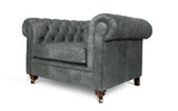 Bertie Vintage Leather Chesterfield