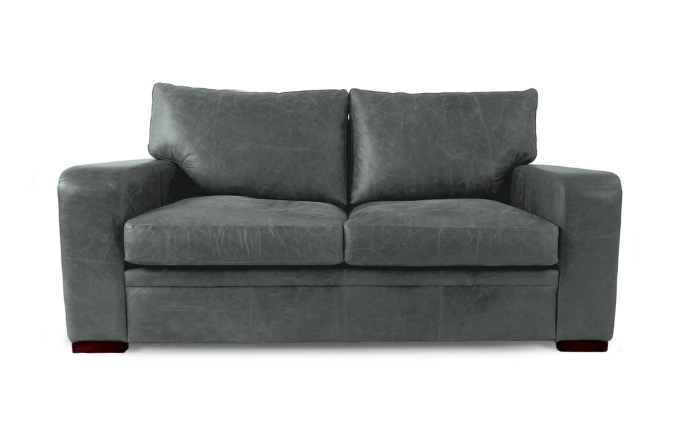 Spike    2 seater Sofa in Grey Vintage leather
