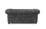 Flossie Vintage Leather Chesterfield