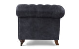 Farley Rustic Leather Chesterfield