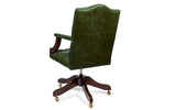 Pearl Vintage Leather Desk Chair