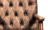 Blanche Vintage Leather Gainsborough Desk Chair
