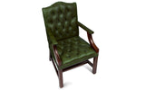 Blanche Vintage Leather Gainsborough Desk Chair