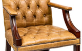 Blanche Vintage Leather Gainsborough Desk Chair