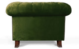 Monty 100% Cotton Velvet Chesterfield