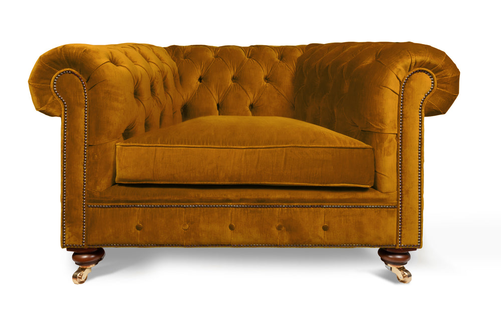 Monty 100% cotton   Snuggler Chesterfield in Honey 
