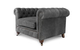 Monty Vintage Leather Chesterfield