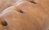 Monty Rustic Leather Chesterfield