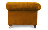 Monty 100% Cotton Velvet Chesterfield