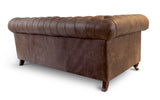 Monty Vintage Leather Chesterfield