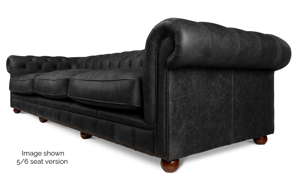 Black sales oversized couch