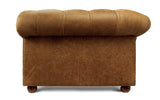 Oakley Vintage Leather Chesterfield