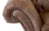 Florence Vintage Leather Chesterfield