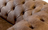 Florence Vintage Leather Chesterfield