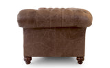 Florence Vintage Leather Chesterfield