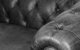 Huxley Vintage Leather Chesterfield