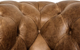 Huxley Vintage Leather Chesterfield
