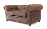 Archie Vintage Leather Chesterfield