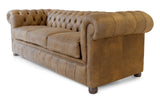 Archie Vintage Leather Chesterfield