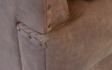 Birdie Rustic Leather Sofa