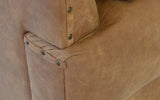 Birdie Rustic Leather Sofa