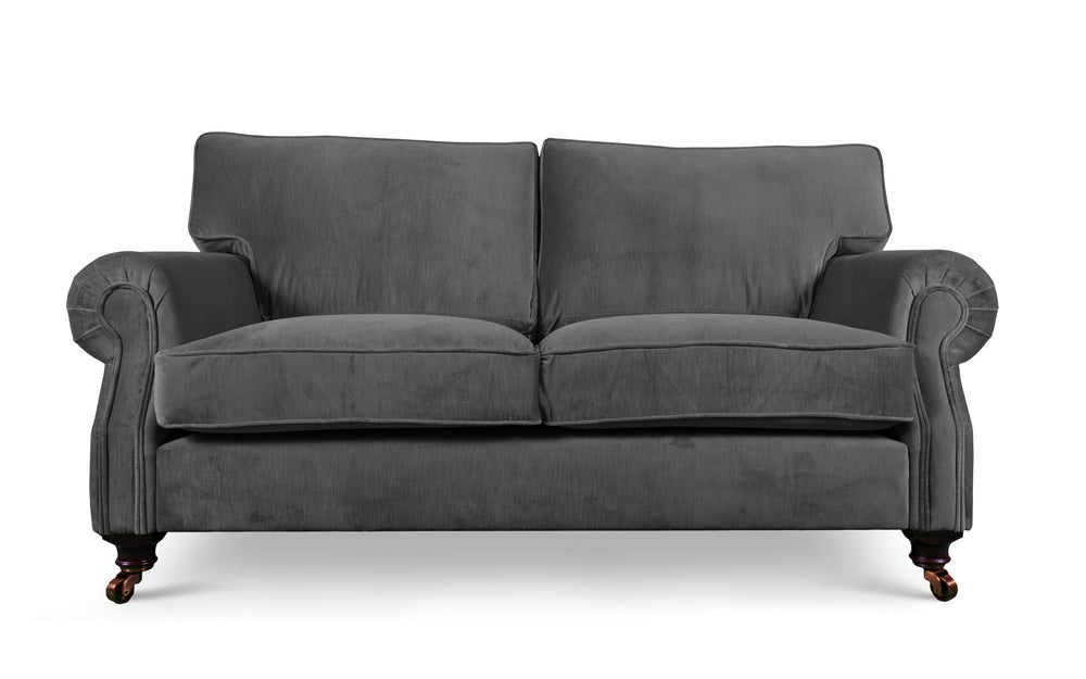 Birdie 100% cotton   3 seater Sofa in Grey 

