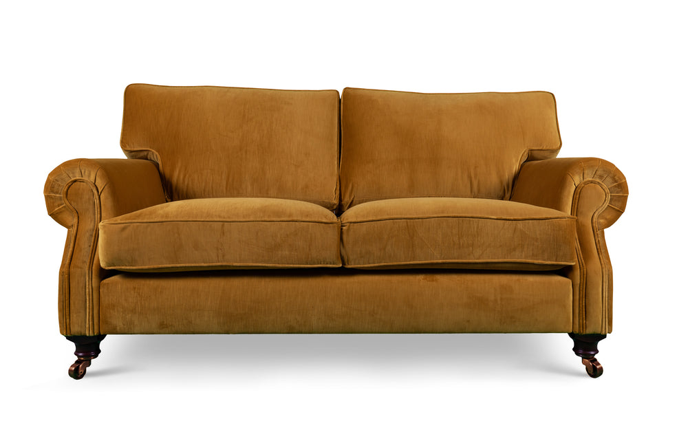 Birdie 100% cotton   3 seater Sofa in Honey 
