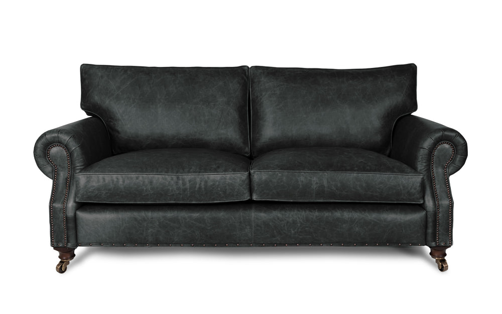 Birdie    3 seater Sofa in Black Vintage leather
