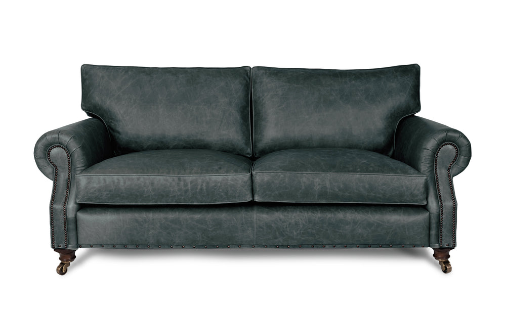 Birdie    3 seater Sofa in Grey Vintage leather
